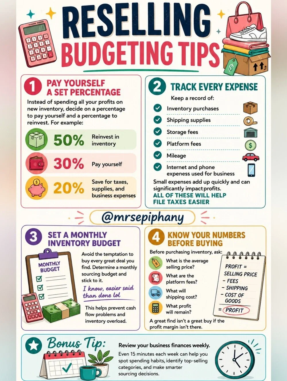 Reselling Tips - Picture 1 of 1